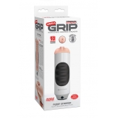 Мастурбатор-вагина Extreme Toyz Mega Grip Vibrating Stroker Mouth - Pipedream - в Хабаровске купить с доставкой