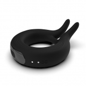 Черное эрекционное кольцо Marry Me Rechargeable Vibrating Cockring - Adrien Lastic - в Хабаровске купить с доставкой
