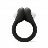 Черное эрекционное кольцо Zippy Vibrating Ring With Bullet - Adrien Lastic - в Хабаровске купить с доставкой