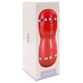 Двусторонний мастурбатор в колбе Cleo - вагина и ротик - Boys of Toys - в Хабаровске купить с доставкой