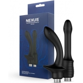Набор из 2 насадок для анального душа Shower Douche Duo Kit Beginner - Nexus Range - купить с доставкой в Хабаровске