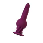 Фиолетовая мини-машина для секса Striker с пультом ДУ - 23,5 см. - ToyFa - купить с доставкой в Хабаровске