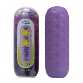 Фиолетовый мастурбатор Venus-X Twin balls - Baile - в Хабаровске купить с доставкой