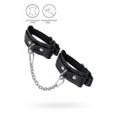 Черные мини-оковы со скруглёнными углами - Pecado - купить с доставкой в Хабаровске