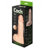 Телесный фаллоудлинитель с мошонкой Cock Next - 19 см. - LOVETOY (А-Полимер) - в Хабаровске купить с доставкой