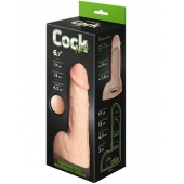 Телесный фаллоудлинитель с мошонкой Cock Next - 17 см. - LOVETOY (А-Полимер) - в Хабаровске купить с доставкой