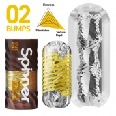 Мастурбатор Tenga Spinner DX 02 Bumps - Tenga - в Хабаровске купить с доставкой