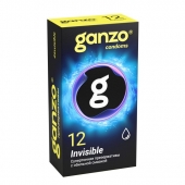 Супертонкие презервативы Ganzo Invisible - 12 шт. - Ganzo - купить с доставкой в Хабаровске