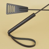 Черный кожаный стек «Сириус» - 60 см. - Sitabella - купить с доставкой в Хабаровске