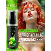 Съедобная смазка на водной основе с ароматом фейхоа - 60 гр. - Биоритм - купить с доставкой в Хабаровске