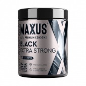 Черные утолщенные презервативы MAXUS Extra Strong с железным кейсом - 15 шт. - Maxus - купить с доставкой в Хабаровске