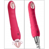 Малиновая насадка на душ с вибрацией Showers to orgasm - 20,1 см. - Orion - купить с доставкой в Хабаровске