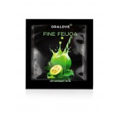 Саше съедобной оральной смазки OraLove с ароматом фейхоа - 3 гр. - Биоритм - купить с доставкой в Хабаровске