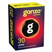 Ароматизированные презервативы Ganzo Juice - 30 шт. - Ganzo - купить с доставкой в Хабаровске