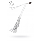 Белая кожаная плеть - 50 см. - Pecado - купить с доставкой в Хабаровске