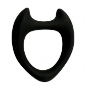 Черное эрекционное кольцо с рожками Wooomy Toro M - Adrien Lastic - в Хабаровске купить с доставкой