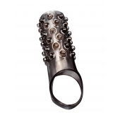 Дымчатая насадка на пенис с выпуклостями - 12 см. - Sex Expert - в Хабаровске купить с доставкой