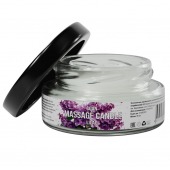 Массажная свеча «Сирень» - 50 мл. - SGAN - купить с доставкой в Хабаровске