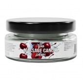 Массажная свеча «Спелая вишня» - 50 мл. - SGAN - купить с доставкой в Хабаровске
