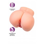Реалистичный мастурбатор в форме попки с двумя любовными входами - No Name - в Хабаровске купить с доставкой