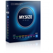 Презервативы MY.SIZE размер 72 - 3 шт. - My.Size - купить с доставкой в Хабаровске