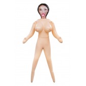 Телесная надувная секс-кукла с пышным бюстом - NMC - в Хабаровске купить с доставкой