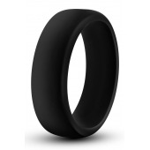 Черное эрекционное кольцо Silicone Go Pro Cock Ring - Blush Novelties - в Хабаровске купить с доставкой