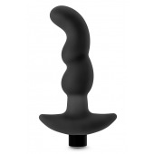 Черный вибромассажер простаты Prostate Massager 03 - 15,2 см. - Blush Novelties - в Хабаровске купить с доставкой