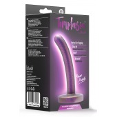 Фиолетовая насадка с гладкой поверхностью Surrender 4.75 Inch Beginner Pegging Dildo - 12 см. - Blush Novelties - купить с доставкой в Хабаровске