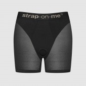 Трусики-шорты для фиксации насадок Strap-on-me Harness Lingerie Halo - size S - Strap-on-me - купить с доставкой в Хабаровске