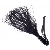 Черная силиконовая плетка - 25,4 см. - Boys of Toys - купить с доставкой в Хабаровске