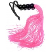 Розовая силиконовая плеть - 35,5 см. - Boys of Toys - купить с доставкой в Хабаровске