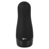 Черный вибромастурбатор с подогревом Masturbator with 3 Functions - Orion - в Хабаровске купить с доставкой