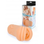 Телесный мастурбатор-вагина с рельефом на поверхности - Sexy Girl - в Хабаровске купить с доставкой