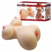 Телесный мастурбатор-торс Fiona - Baile - в Хабаровске купить с доставкой