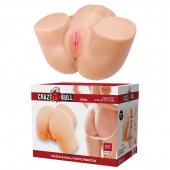Телесный мастурбатор Olivia с 2 любовными отверстиями - Baile - в Хабаровске купить с доставкой