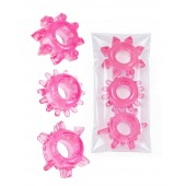 Комплект из трех розовых эрекционных колец - Erowoman-Eroman - в Хабаровске купить с доставкой