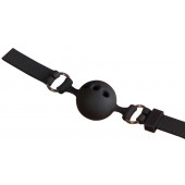 Малый силиконовый кляп-шар на ремешках - Orion - купить с доставкой в Хабаровске