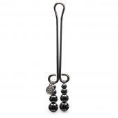 Зажим для клитора с бусинами Just Sensation Beaded Clitoral Clamp - Fifty Shades of Grey - купить с доставкой в Хабаровске