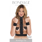Фиксатор рук к груди увеличенного размера Bondage Collection Bondage Tie Plus Size - Lola Games - купить с доставкой в Хабаровске