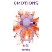 Сиреневое эрекционное виброколечко Emotions Minnie - Lola Games - в Хабаровске купить с доставкой