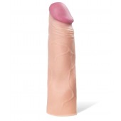 Реалистичная насадка с ярко выраженной головкой - 16,5 см. - A-toys - в Хабаровске купить с доставкой