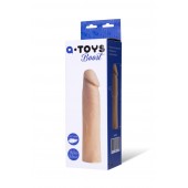 Реалистичная насадка с ярко выраженной головкой - 16,5 см. - A-toys - в Хабаровске купить с доставкой