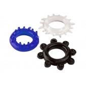 Набор из 3 разноцветных эрекционных колец - A-toys - в Хабаровске купить с доставкой