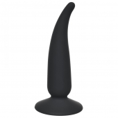 Чёрная анальная пробка P-spot Teazer Black - 12,2 см. - Lola Games - в Хабаровске купить с доставкой
