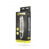 Прозрачная насадка с петлёй для фиксации - 14 см. - ToyFa - в Хабаровске купить с доставкой