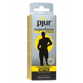 Спрей-пролонгатор длительного действия pjur SUPERHERO Strong Spray - 20 мл. - Pjur - купить с доставкой в Хабаровске