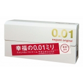Супер тонкие презервативы Sagami Original 0.01 - 5 шт. - Sagami - купить с доставкой в Хабаровске