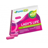 Возбуждающие капсулы Ladys Life - 14 капсул (0,35 гр.) - SuperCaps - купить с доставкой в Хабаровске