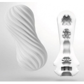 Мастурбатор FLEX Silky White с мягким рельефом - Tenga - в Хабаровске купить с доставкой